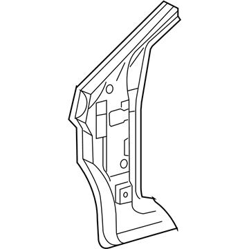 Lexus 61109-48901 Reinforce Sub-Assy, Front Body Pillar, Lower LH