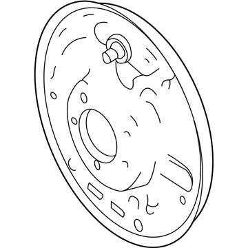 Mopar 4882806 Plate-Brake Backing