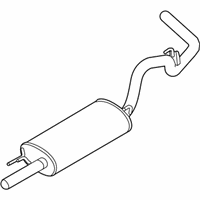 OEM 2020 Ford F-150 Muffler - JL3Z-5230-C