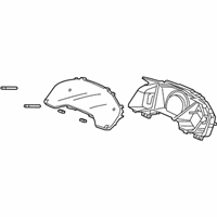 OEM Honda CR-V METER, COMBINATION - 78100-TLA-A13