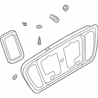 OEM 2006 Nissan Sentra Lamp Assembly-Back Up - B6540-6Z500