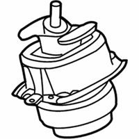 OEM 2016 BMW X5 Engine Mount Left - 22-11-6-853-103