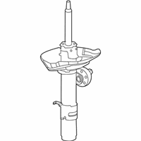 OEM 2016 Honda Accord Shock Absorber Unit, Left Front - 51621-T3L-316