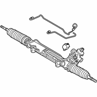 OEM 2008 BMW X3 Exchange Hydro Steering Gear Servotronic - 32-10-3-444-368