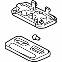 OEM 2001 Toyota Prius Map Lamp Assembly - 81260-12100-B3