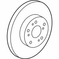 OEM Honda CR-V Disk, Front Brake - 45251-T0B-A00