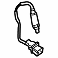 OEM 2005 BMW 645Ci Oxygen Sensor, Black - 11-78-7-516-150