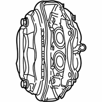 OEM 2009 Jeep Commander CALIPER-Disc Brake - 5143703AC