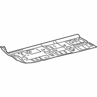 OEM 2022 Toyota Camry Front Floor Pan - 58111-06191