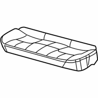 OEM Cadillac CTS Cushion Asm, Rear Seat - 88896778