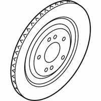 OEM Kia K900 Disc Assembly-Rr Brake - 58411J6000