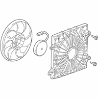 OEM GMC Fan & Motor - 84754211