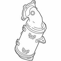 OEM 2020 Chevrolet Malibu Catalytic Converter - 12665890