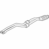 OEM 2013 BMW X1 Catalytic Converter - 18-30-7-615-957