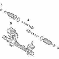 OEM 2014 Ford Explorer Gear Assembly - EB5Z-3504-U