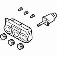 OEM Hyundai Tiburon Heater Control Assembly - 97250-2C160