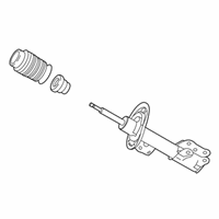 OEM 2018 Ford Mustang Strut - JR3Z-18124-C