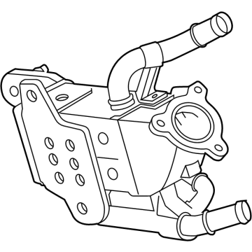 OEM Hyundai Lp EGR Cooler Assembly - 28460-2M800