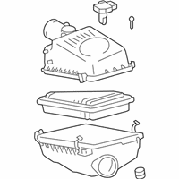 OEM 2011 Scion tC Air Cleaner Assembly - 17700-36211