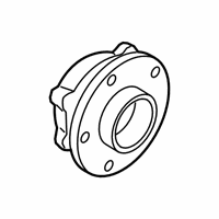 OEM BMW Wheel Hub With Bearing - 31-20-6-871-193