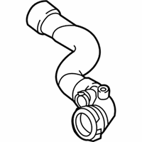 OEM 2007 BMW Z4 Upper Radiator Coolant Hose - 11-53-7-836-598