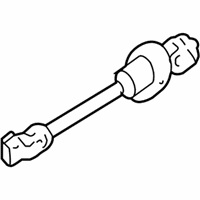 OEM 2012 Chevrolet Colorado Steering Gear Coupling Shaft Assembly - 19256705