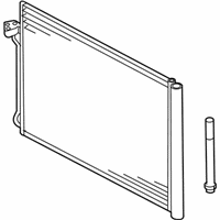 OEM 2008 BMW X5 Condenser Air Conditioning With Drier - 64-50-9-239-992
