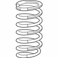 OEM 2015 Acura TLX Spring, Rear - 52441-TZ3-A01