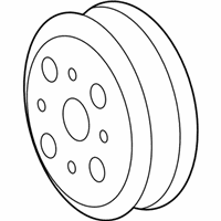 OEM 2020 Toyota Land Cruiser Pulley - 16173-0S010
