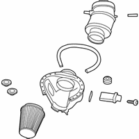 OEM Ford Mustang Air Cleaner Assembly - BR3Z-9A600-A