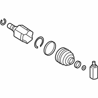 OEM 2016 Hyundai Santa Fe Joint Kit-Front Axle Differential Side RH - 49582-2W080