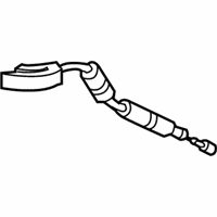 OEM 2004 BMW 760i Bowden Cable Left - 51-21-7-024-643