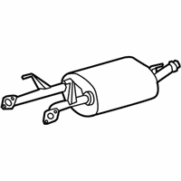 OEM 2008 Toyota Tundra Muffler & Pipe - 17420-0S010