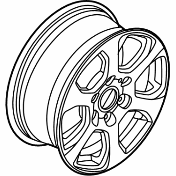 OEM 2022 Ford Bronco WHEEL ASY - M2DZ-1007-M