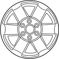 OEM Nissan Armada Aluminum Wheel - 40300-EZ01E