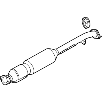 OEM 2022 Hyundai Sonata Center Muffler Complete - 28600-L0800