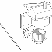 OEM 1999 Toyota Solara Blower Assembly - 87130-06050