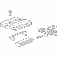 OEM 2019 Cadillac XTS Cooler Assembly - 12661212