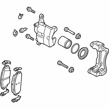 OEM 2022 Kia K5 Front Brake Assembly, Left - 58110L3700