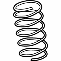 OEM Lexus GS300 Spring, Coil, Front - 48131-30A40