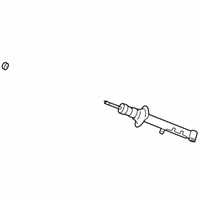 OEM 2010 Lexus GS350 Absorber Assy, Shock, Front LH - 48520-80177