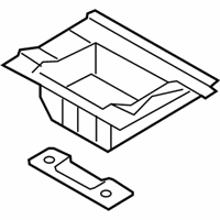 OEM 2015 BMW 740Li xDrive Luggage-Compartment Floor, Rear - 41-12-7-310-119