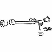 OEM 2014 Lexus GS450h Front Suspension Upper Control Arm Assembly Right - 48610-39185