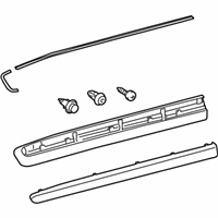 OEM 2015 Lexus LX570 MOULDING Sub-Assembly, Front - 75072-60090-A0