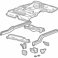 OEM Mercury Rear Floor Pan - 3F1Z-5411215-AA