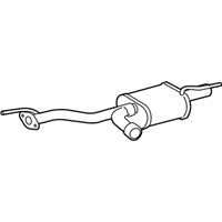 OEM 2003 Toyota Tundra Center Pipe - 17403-0F040