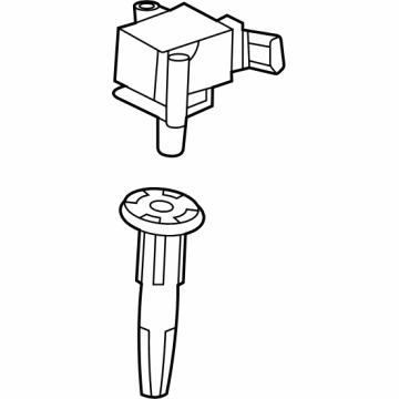 OEM 2020 Chevrolet Silverado 1500 Ignition Coil - 12698943