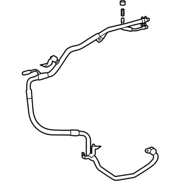 OEM Toyota Tacoma Suction Hose - 88710-04510