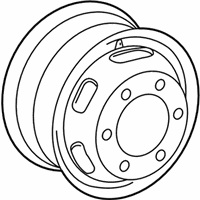 OEM Dodge Sprinter 2500 Steel Wheel - 5104573AA