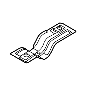 OEM Hyundai Santa Cruz PANEL-HEAT PROTECTOR, RR - 28795-K5010